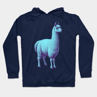 Blue Llama Hoodie